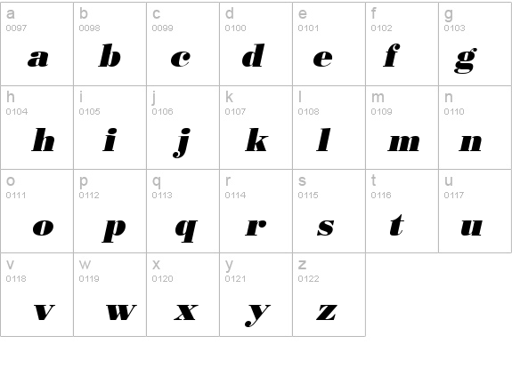 Rotterdam Italic details - Free Fonts at FontZone.net