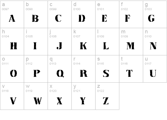 RubberStamp Normal details - Free Fonts at FontZone.net