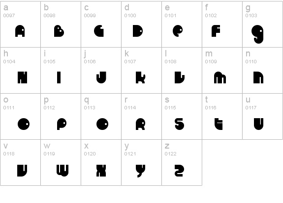 RunTron 1983 details - Free Fonts at FontZone.net