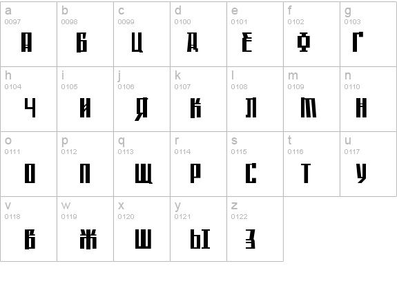 Saffron ColdWar details - Free Fonts at FontZone.net