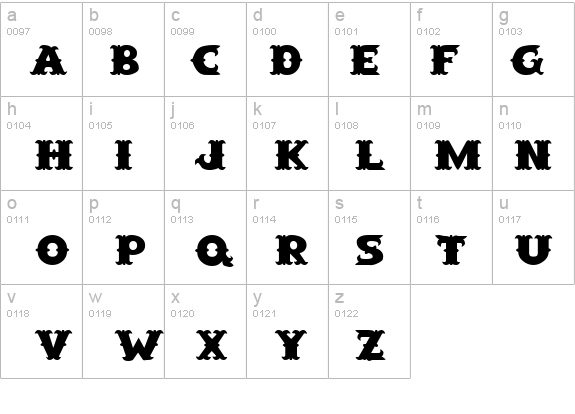 Saloon Regular details - Free Fonts at FontZone.net