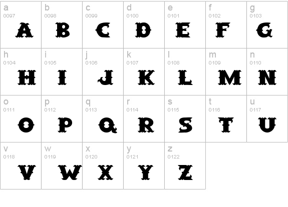 SaloonExt details - Free Fonts at FontZone.net