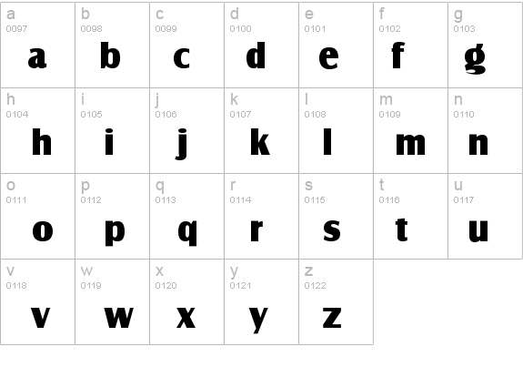 Salzburg-ExtraBold details - Free Fonts at FontZone.net