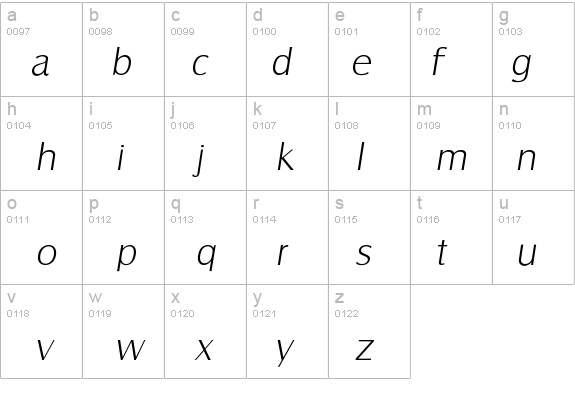 Salzburg-XlightIta details - Free Fonts at FontZone.net