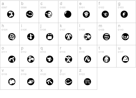Sam's Dingbats No.2 details - Free Fonts at FontZone.net