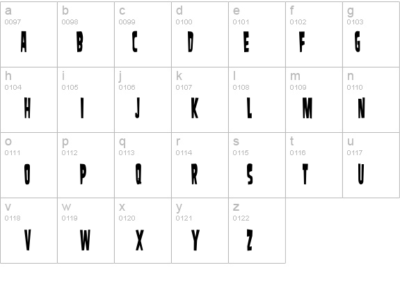 SamdanCondensed details - Free Fonts at FontZone.net