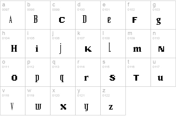 Sample details - Free Fonts at FontZone.net