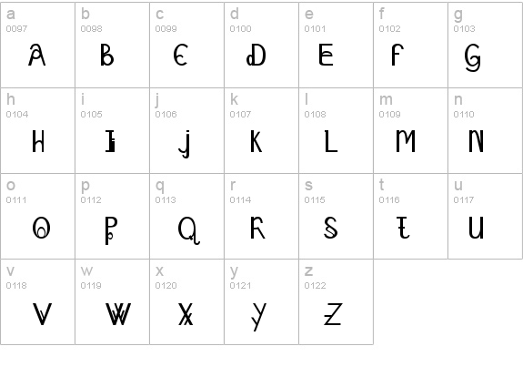 Schizcase details - Free Fonts at FontZone.net
