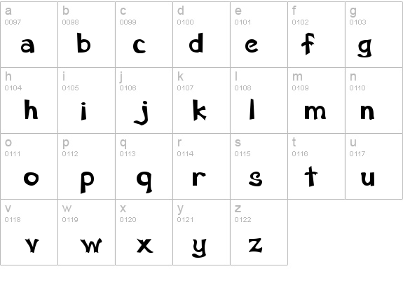 Schootz Regular details - Free Fonts at FontZone.net