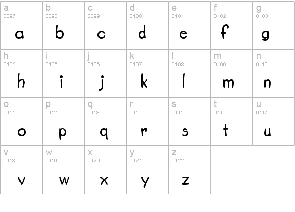 Second Grader details - Free Fonts at FontZone.net