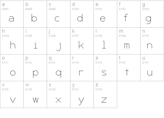 Secret Code details - Free Fonts at FontZone.net