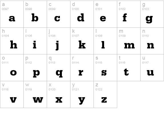 SerifaBQ-Bold details - Free Fonts at FontZone.net