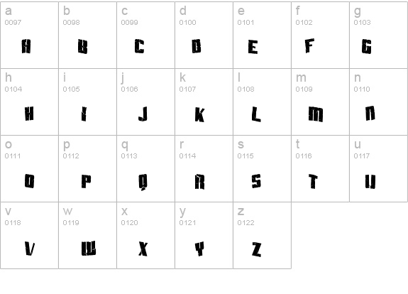 SF Aftershock Debris Condensed details - Free Fonts at FontZone.net