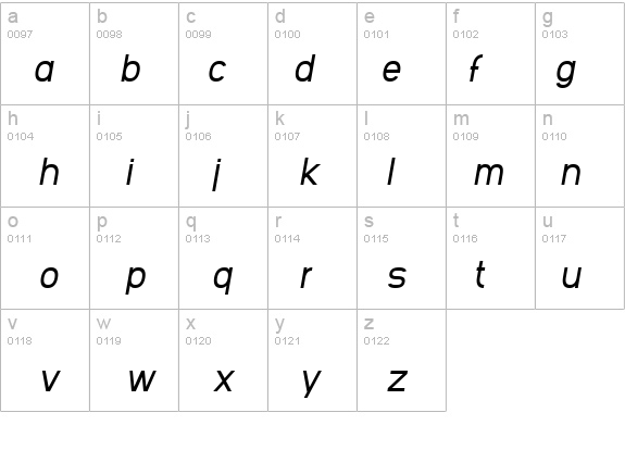 SF Arborcrest Medium Oblique details - Free Fonts at FontZone.net