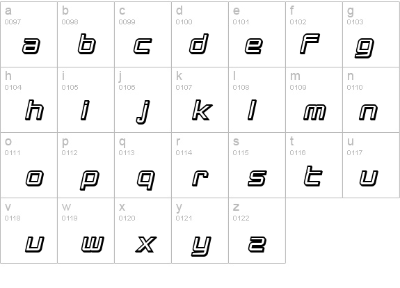 SF Chromium 24 Bold Oblique details - Free Fonts at FontZone.net