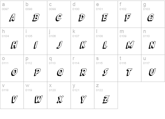 SF Comic Script Shaded details - Free Fonts at FontZone.net
