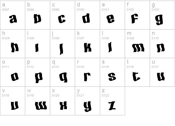 SF Hallucination Extreme details - Free Fonts at FontZone.net