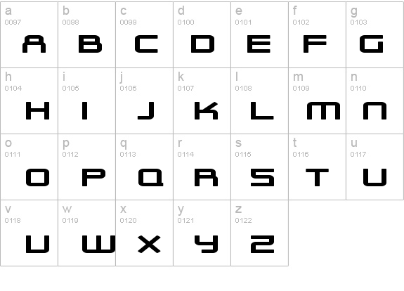 SF Outer Limits ExtUpright details - Free Fonts at FontZone.net