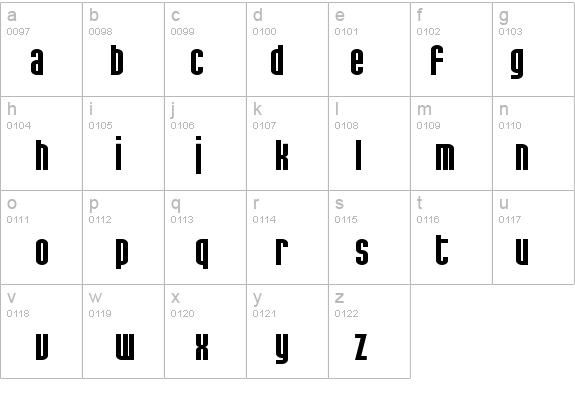 SF Port McKenzie Extended Bold details - Free Fonts at FontZone.net