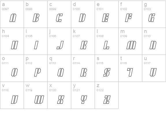 SF RetroSplice SC Outline details - Free Fonts at FontZone.net