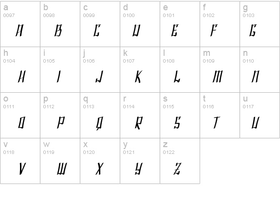 SF Shai Fontai Oblique details - Free Fonts at FontZone.net