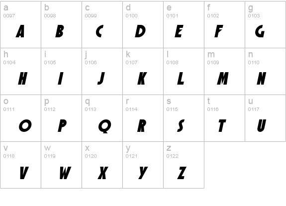 SF Speakeasy Oblique details - Free Fonts at FontZone.net