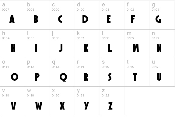 SF Speakeasy details - Free Fonts at FontZone.net