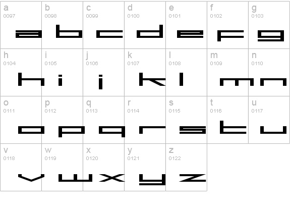 SF Square Head Extended details - Free Fonts at FontZone.net