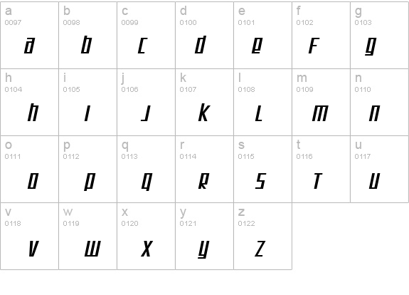 SF Square Root Extended Oblique details - Free Fonts at FontZone.net