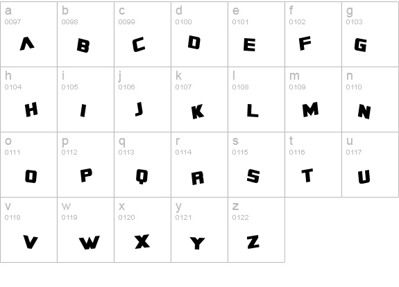SF Zero Gravity Condensed Bold details - Free Fonts at FontZone.net