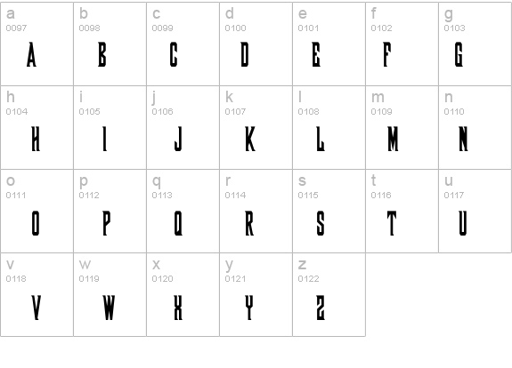 Shadow of Xizor details - Free Fonts at FontZone.net