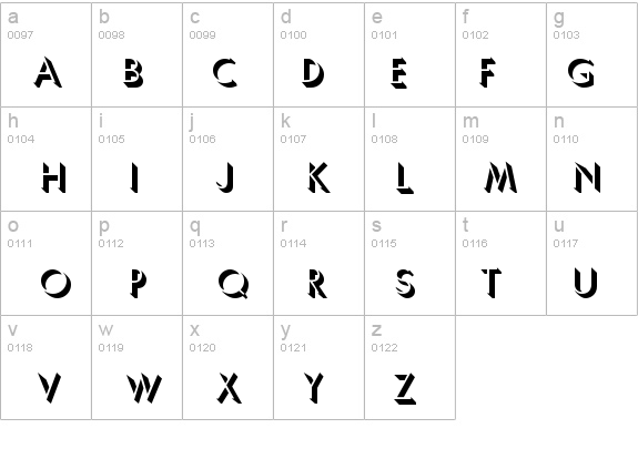 Shadow SSi details - Free Fonts at FontZone.net