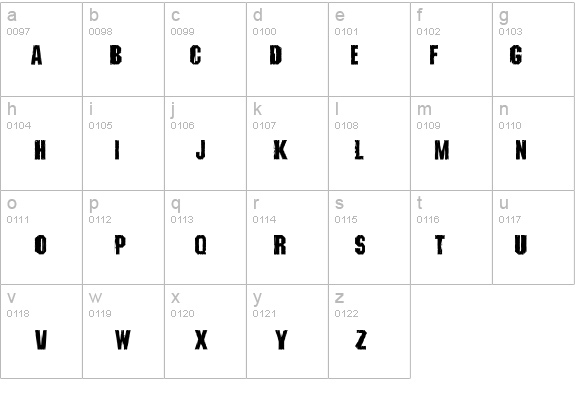 Shredded details - Free Fonts at FontZone.net