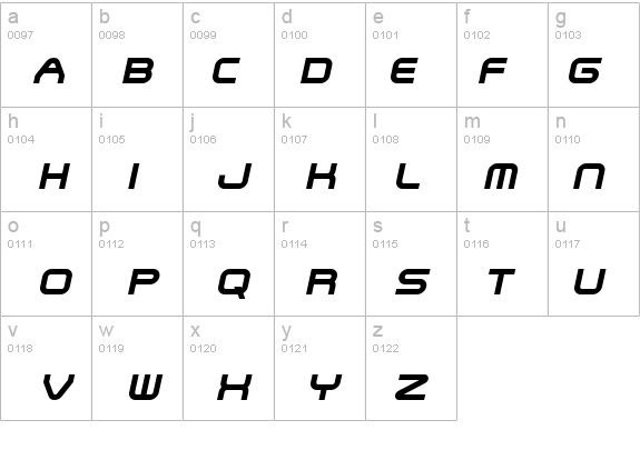 Shuttle Italic details - Free Fonts at FontZone.net