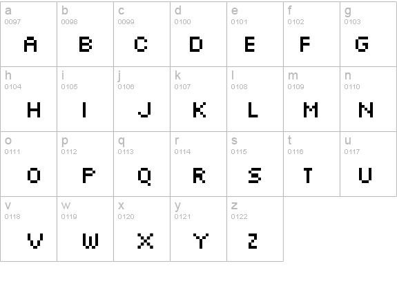 Silkscreen Expanded details - Free Fonts at FontZone.net