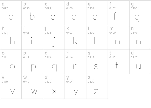 Simplex details - Free Fonts at FontZone.net