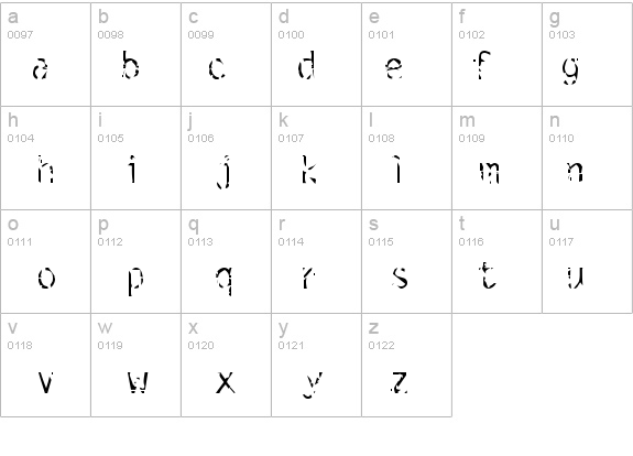 simulation details - Free Fonts at FontZone.net