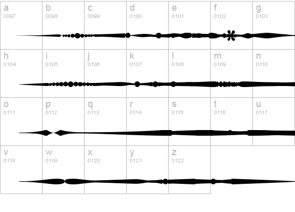 SLDividersRegular details - Free Fonts at FontZone.net