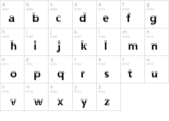Snowdrift details - Free Fonts at FontZone.net