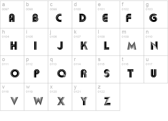 Solo details - Free Fonts at FontZone.net