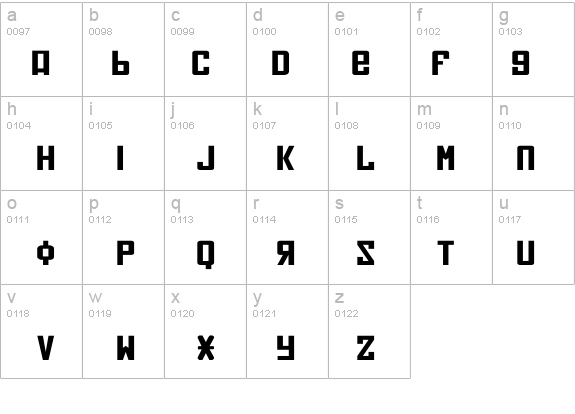 Soviet Expanded details - Free Fonts at FontZone.net