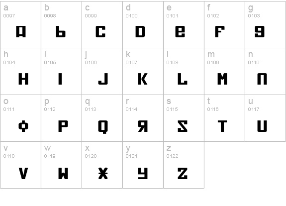 Soviet X-Expanded details - Free Fonts at FontZone.net