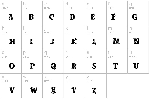 SpaceOut details - Free Fonts at FontZone.net