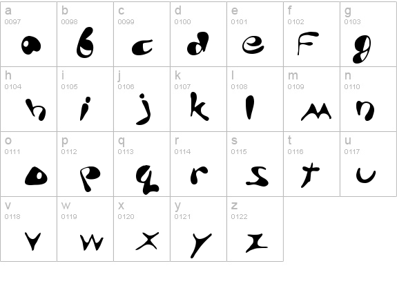 Spacey details - Free Fonts at FontZone.net