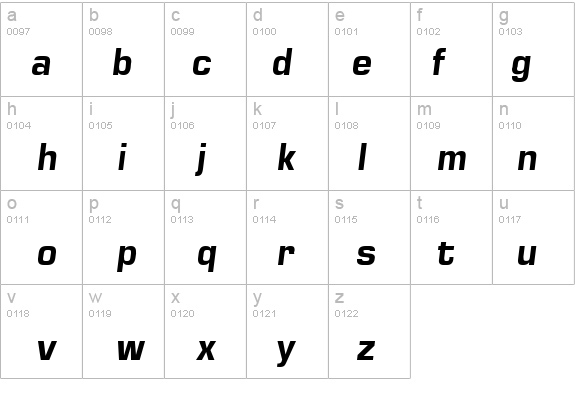 Square 721-BoldItalic details - Free Fonts at FontZone.net