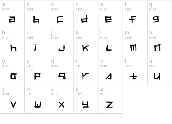 Squeeg details - Free Fonts at FontZone.net