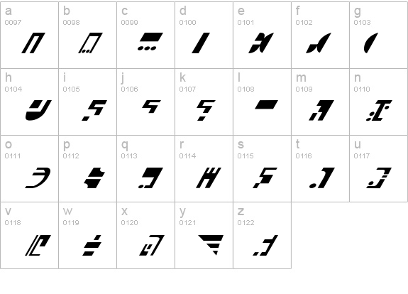 ST Ferengi L details - Free Fonts at FontZone.net