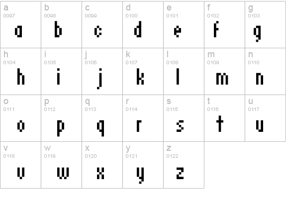 standard 07_58 details - Free Fonts at FontZone.net