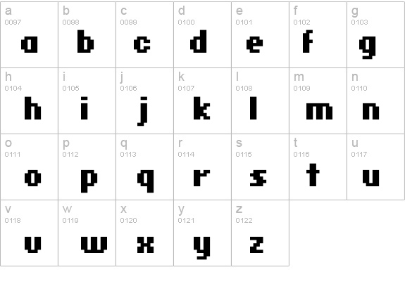Standard0765 details - Free Fonts at FontZone.net