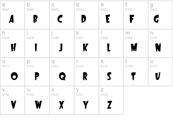 Startling details - Free Fonts at FontZone.net